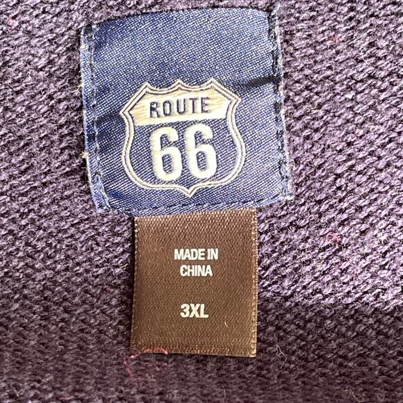 Route 66 Christmas Tree Holiday Sweater Size 3XL - Picture 3 of 4